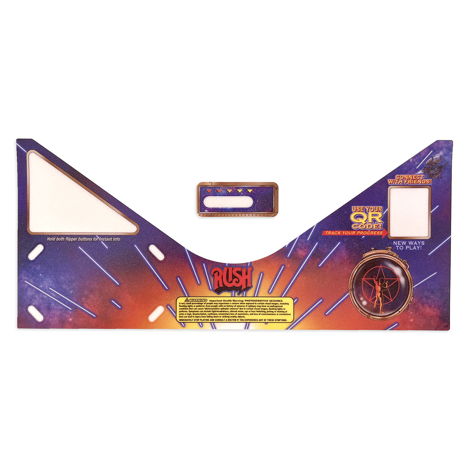 802-5000-T2-T3-01-02 Rush Premium & LE Apron Decals For Machines